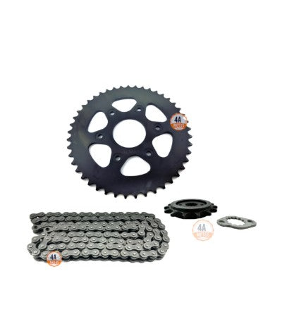 Kit Arrastre Ktm Duke 390 Ag/ng/adv. Piñon Ktm + Did + Hindu