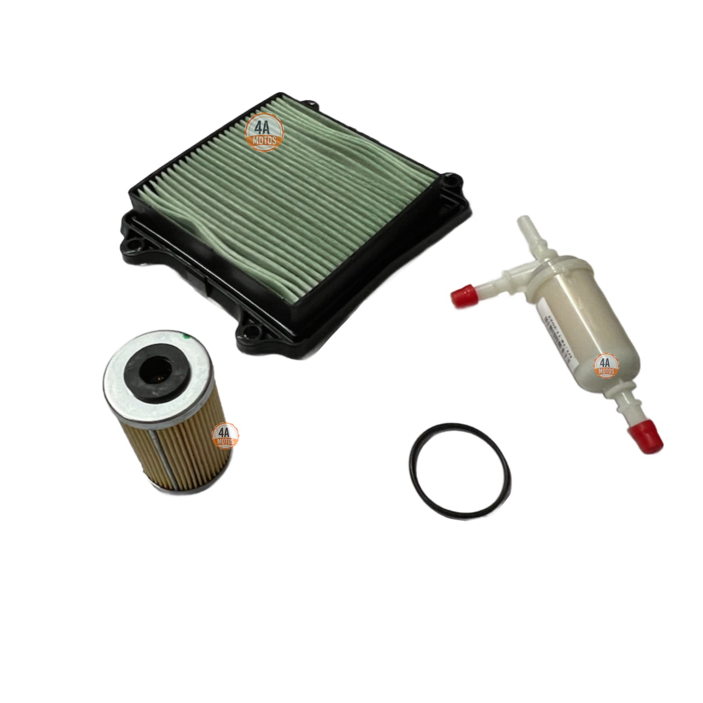 Kit Filtros Aire-aceite-gasolin Original Pulsar Rs-ns 200 Fi