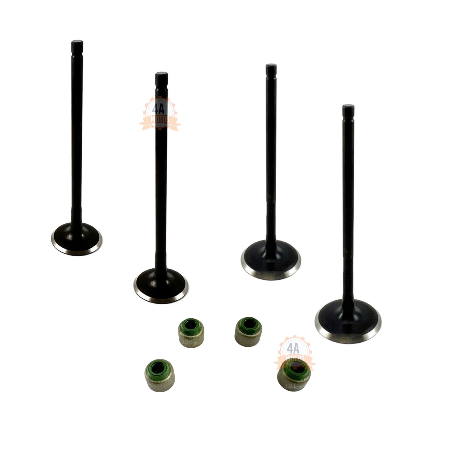 Kit Válvulas Admisión, Escape Y Sellos Ns/ Rs/ As 200 Bajaj