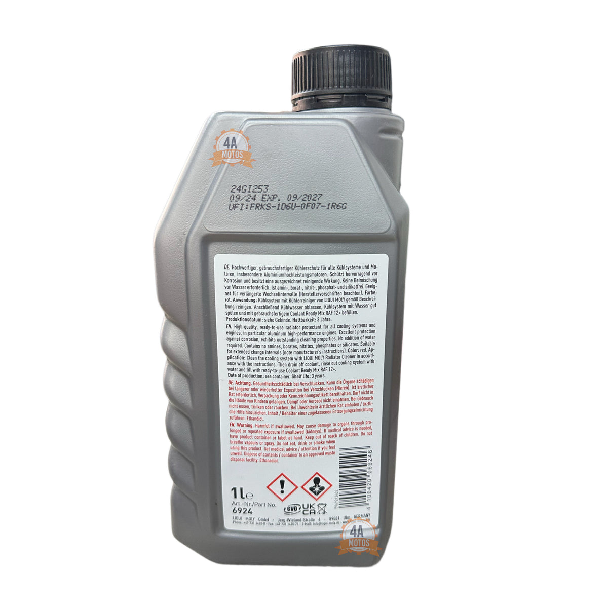 Refrigerante Radiador Raf 12 Liqui Moly