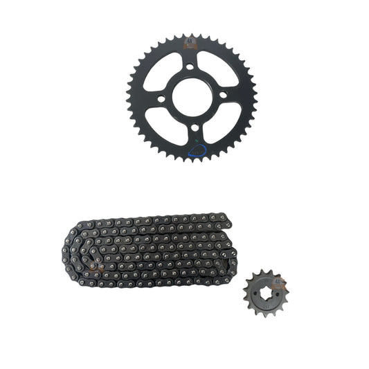 Kit De Arrastre Original Pulsar Ns 160 Fi Freno Disco Tras