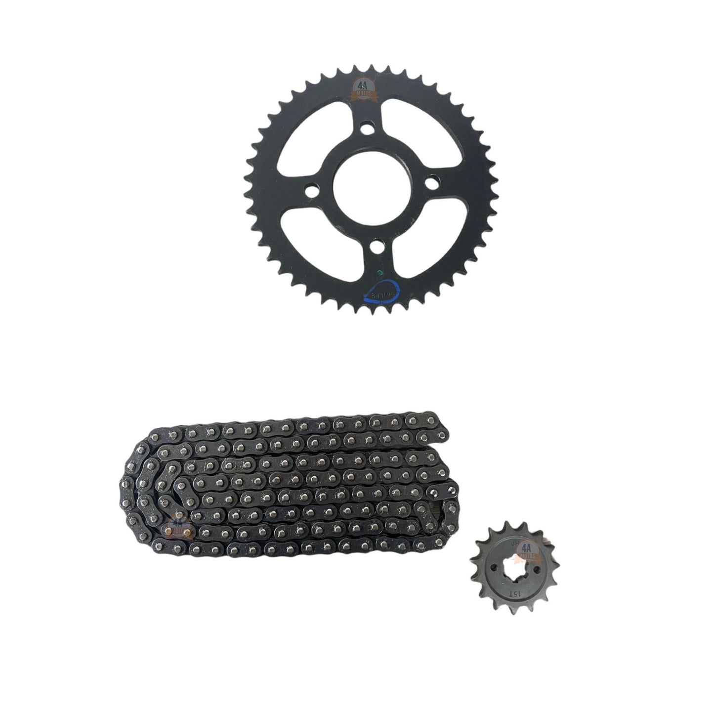 Kit De Arrastre Original Pulsar Ns 160 Fi Freno Disco Tras
