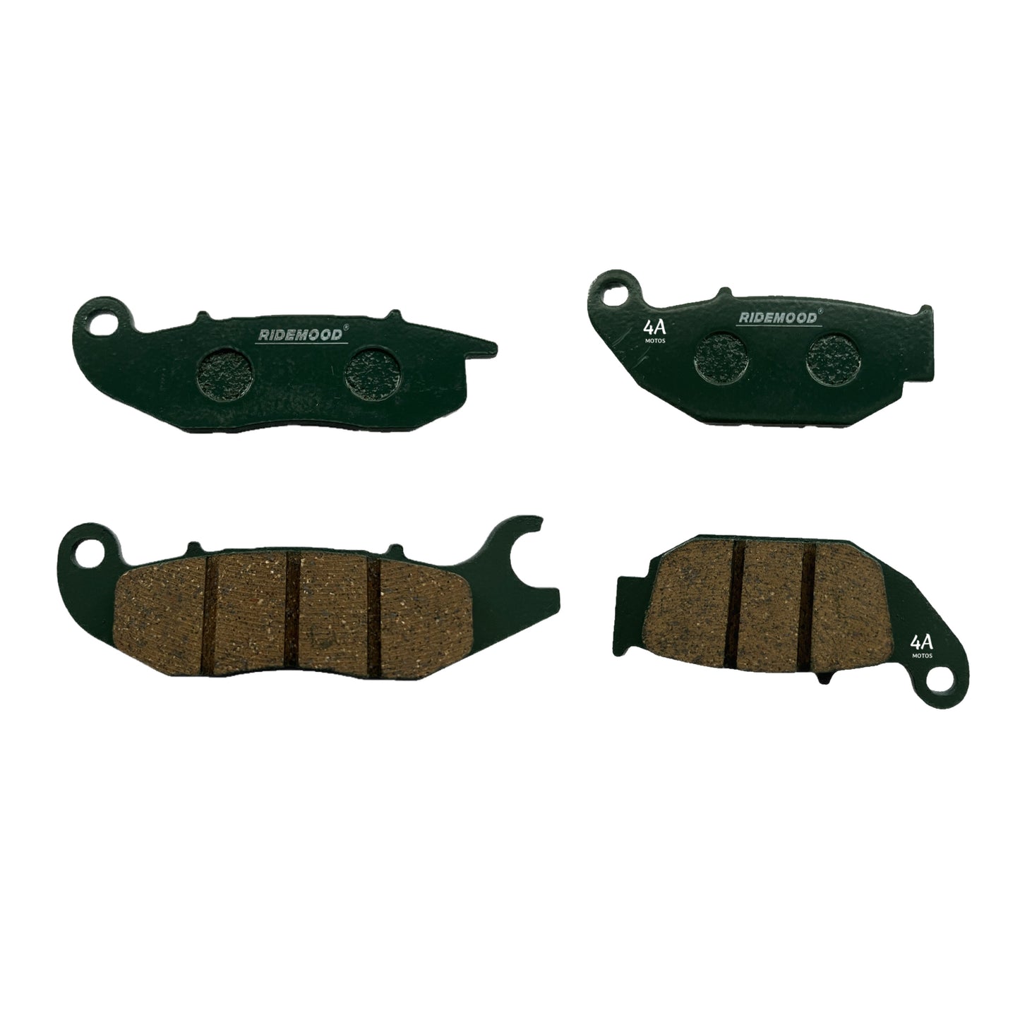 Juego Pastillas Del. Tras. Honda Invicta Cb 150 Cerámicas