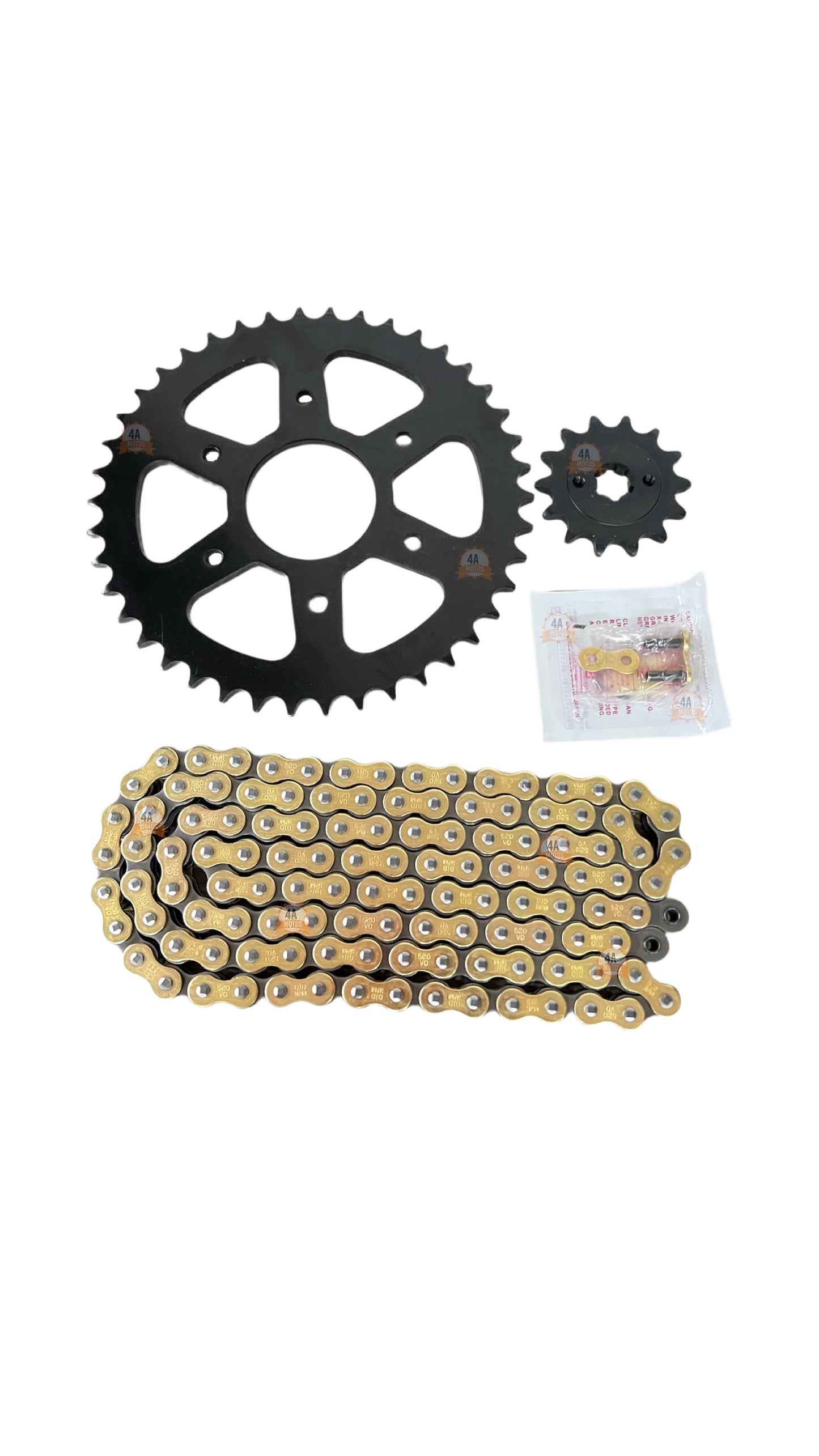 Kit Arrastre Npc Ktm Duke 200 Ag/ Ng/ Rc Cadena Did Dorada