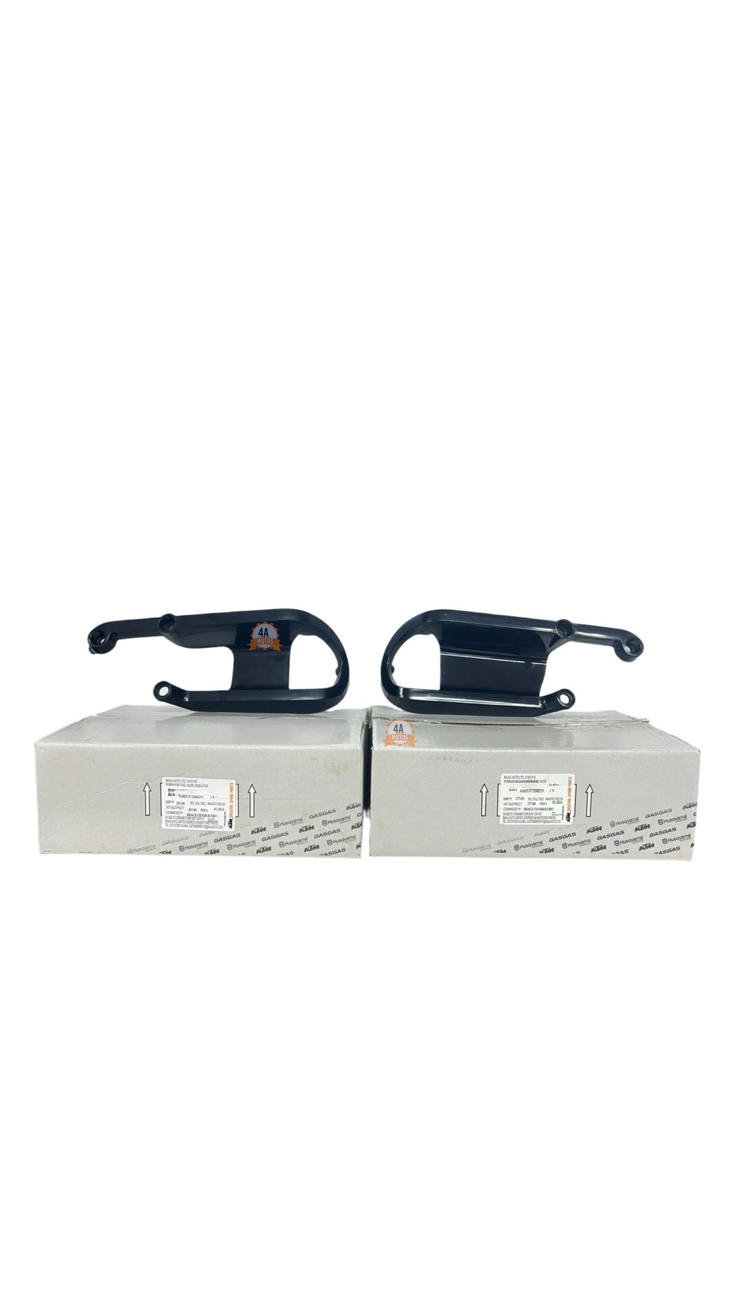 Juego Soporte Guardabarro Husqvarna 200 / 401 Original