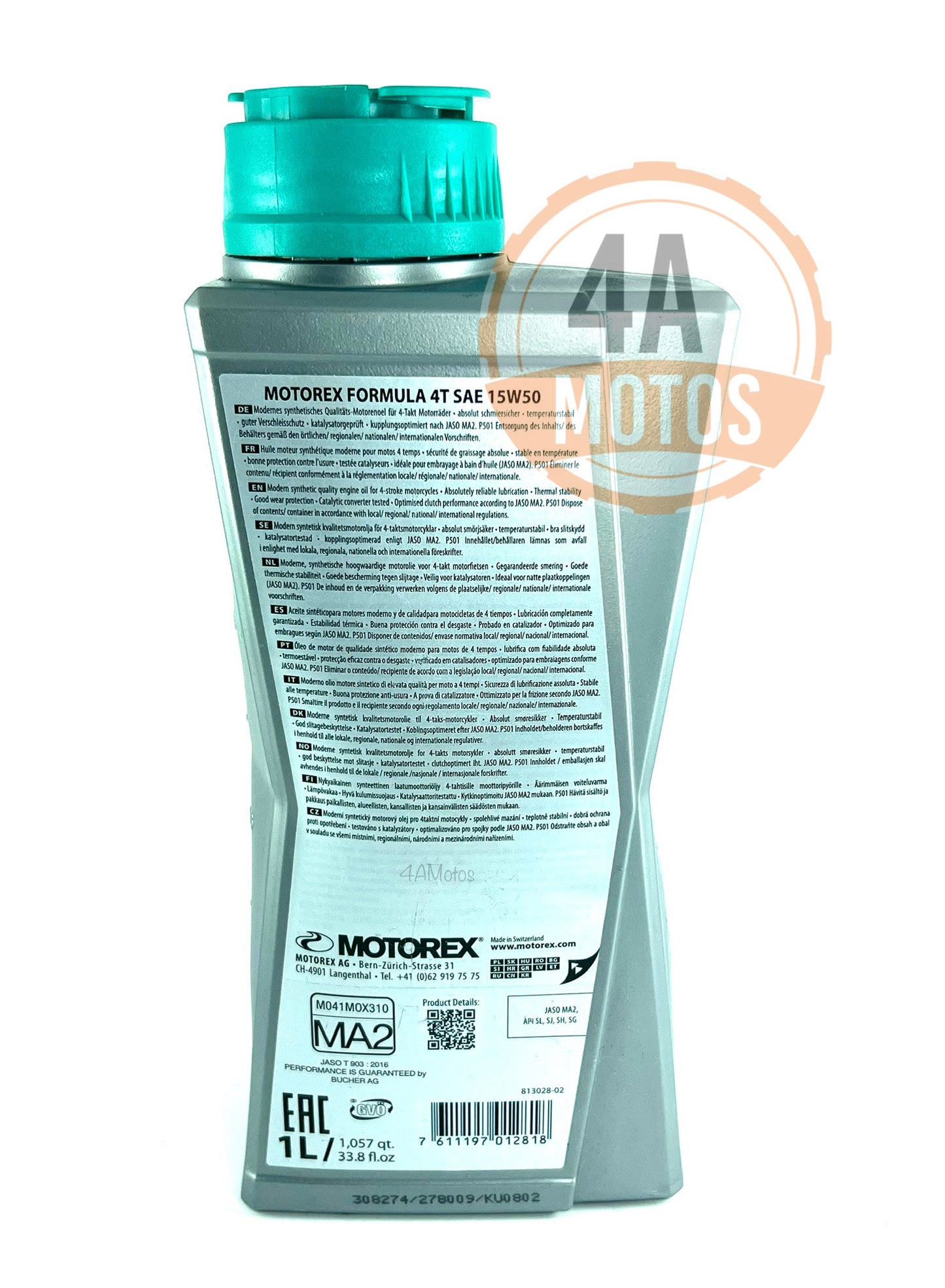 Aceite Motorex Formula 15w-50
