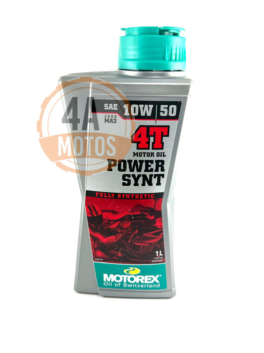 Aceite Motorex Power Synt 10w50 Fully Synthetic