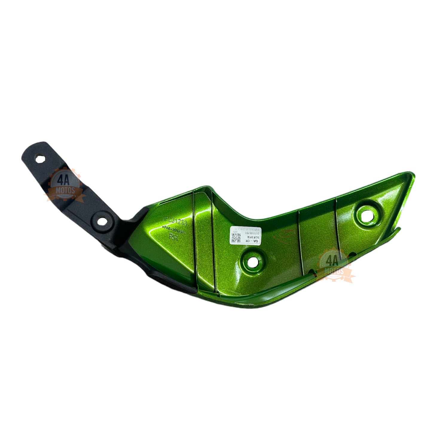 Cortaviento Derecho Verde Dominar 400 Touring