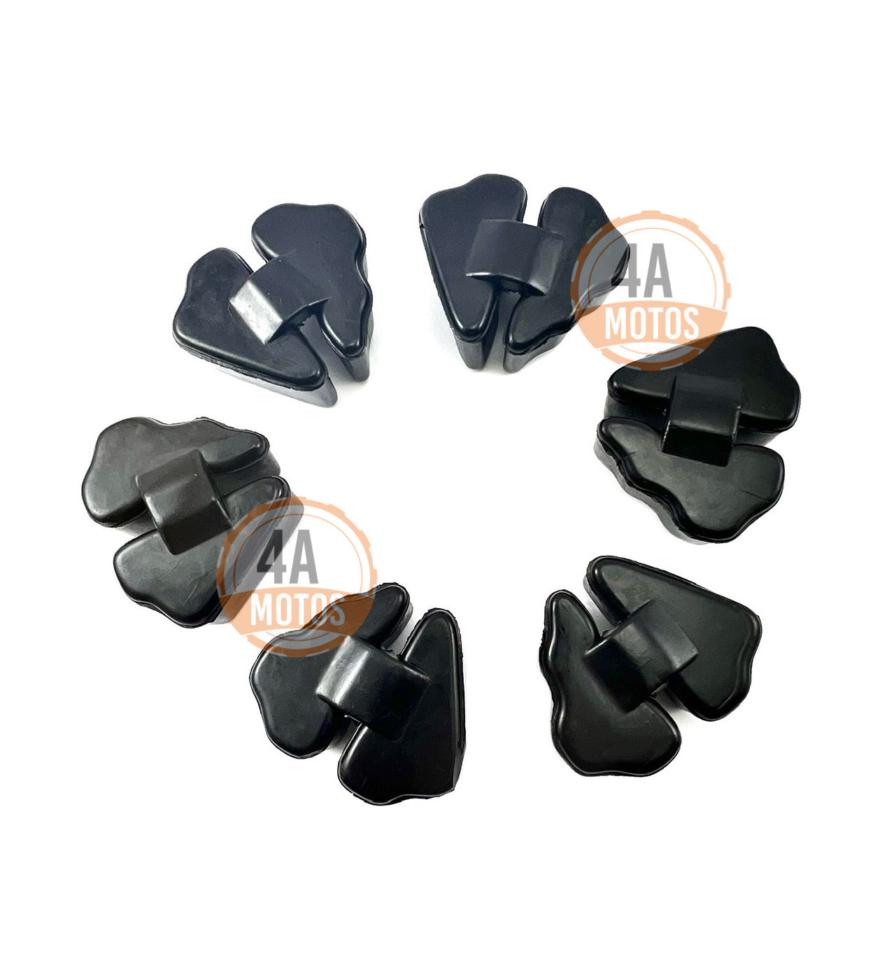 Kit Cauchos Antivibrante Campana-sproket Ktm 200-250-390 6h