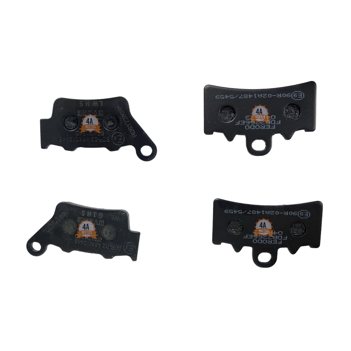 Pastillas Ferodo Delanteras Y Bybre Bajaj Traseras Ktm Duke