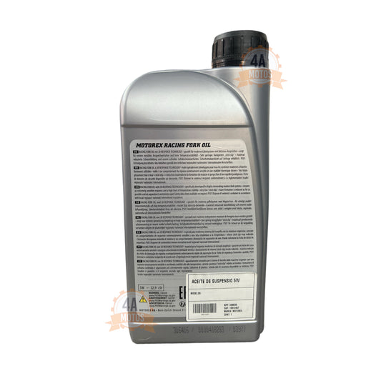 Aceite Hidráulico Suspensión Motorex 5w 1 L