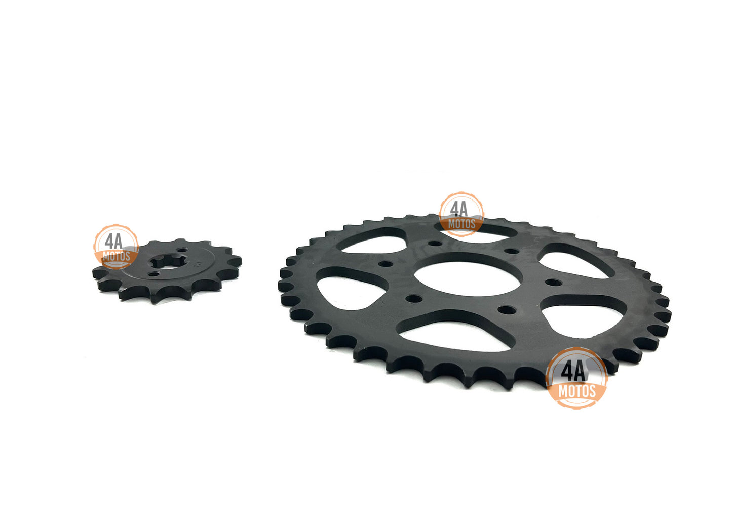 Kit Plato Piñon Arrastre Pulsar Ns 200 6 Huecos