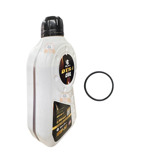 Aceite Bajaj Sintetico 10w50 1 Litro + Oring Aceite