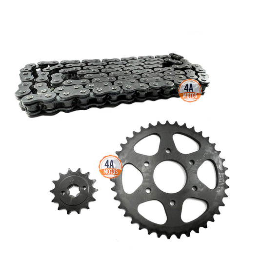 Kit De Arrastre Pulsar Ns 200 Orrinado Reforzado Indu 520