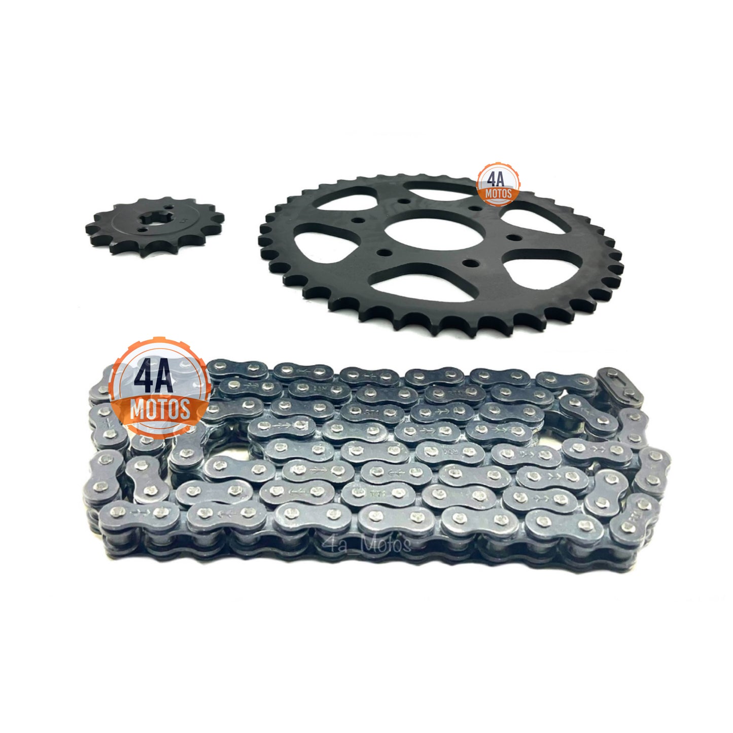 Kit De Arrastre Pulsar Ns 200 Orrinado Reforzado Indu 520