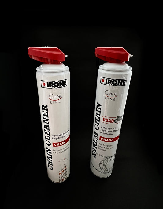 Kit Limpiado Y Lubricante Cadena + Cepillo Ipone