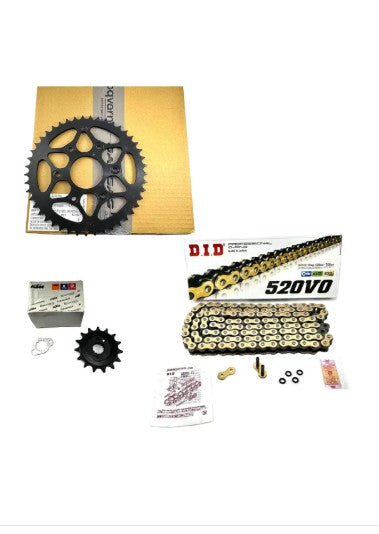 Kit Arrastre Original Ktm 390 Ag-ng-adv  Cadena Did Japón .