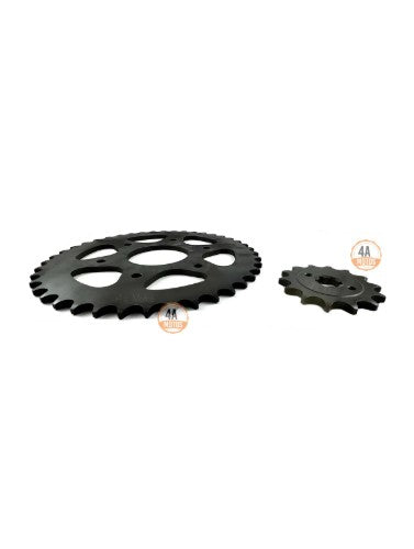 Kit Plato Piñon Arrastre Ktm Duke 200 - Ng 200 6 Huecos