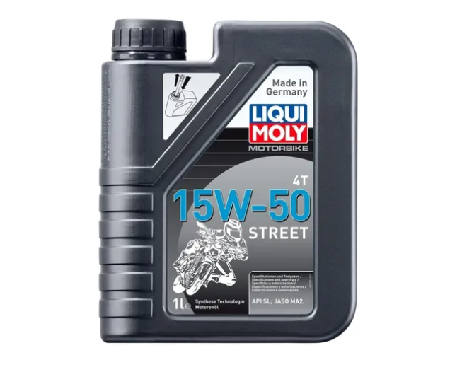 Aceite Para Motor Liqui Moly Sintético 15w-50 Para Moto/cuatriciclo De 1 Unidad X 1l