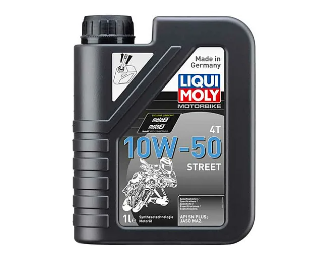 Aceite Moto Liqui Moly Motor 4t 10w50 Street 1l