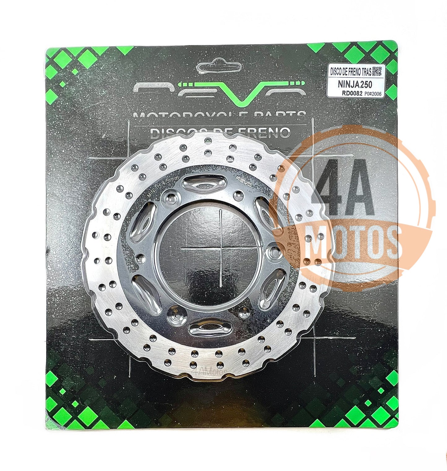 Disco De Freno Trasero Kawasaki Ninja 300  - Z 250