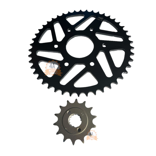 Kit Arrastre Ktm 250 Afam Con Cadena Did Dorada