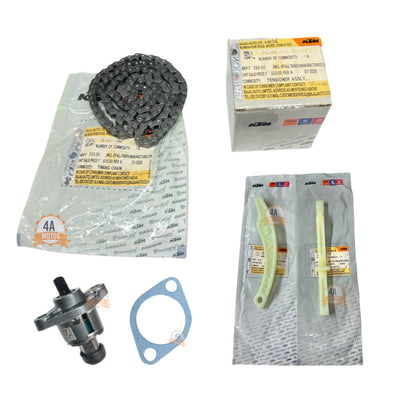 Cadenilla, Guías Y Tensor Ktm Duke 200 Ag/Ng/Rc Original