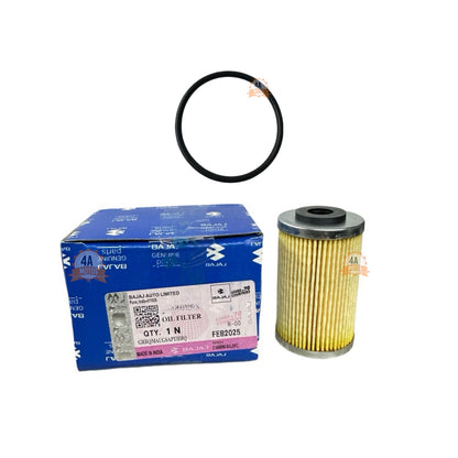 Filtro De Aceite Ns 200-dominar 250-400 + Oring Orig. Bajaj