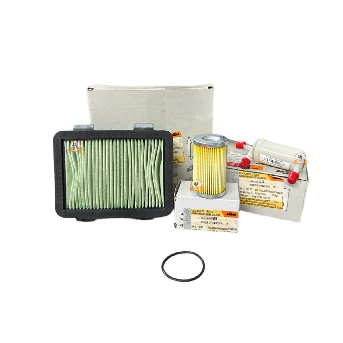 Kit Filtros Aire/gasolina/aceite Ktm Adventure 250/390 Ktm
