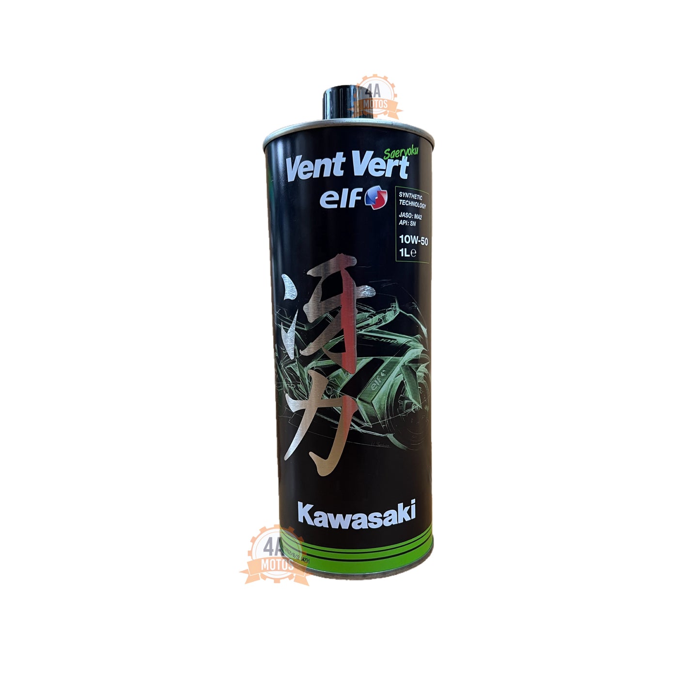 Aceite Vent Vert Elf Sintetico Kawasaki 10 W 50