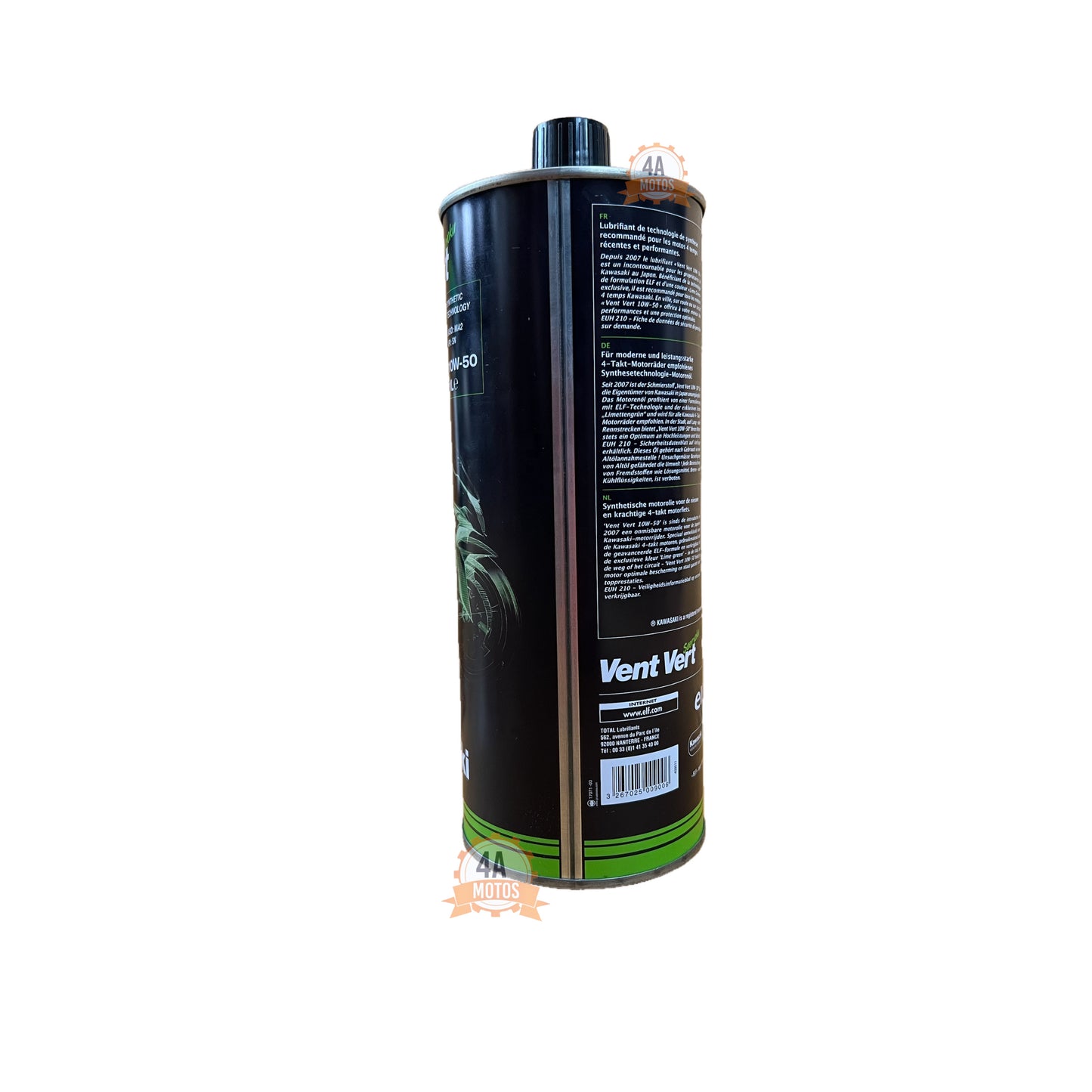 Aceite Vent Vert Elf Sintetico Kawasaki 10 W 50