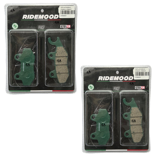 Juego De Pastillas Kawasaki Ninja 250/300/400/z250 Ridemood