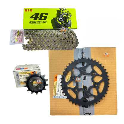 Kit De Arrastre Ktm Duke 390 G3 Cadena Did Vr 46