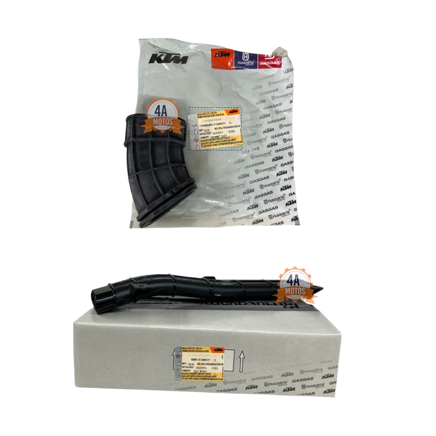 Conducto filtro aire + Unión filtro Ktm Duke 250 G3