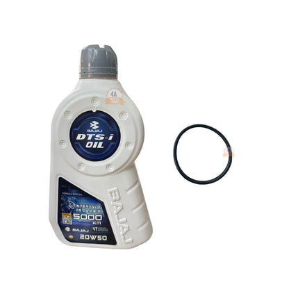 Aceite Bajaj 20w50 1 Litro + Oring Aceite