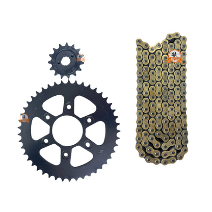 Kit De Arrastre Npc Dominar 400 V1 / Ug Cadena Rombo