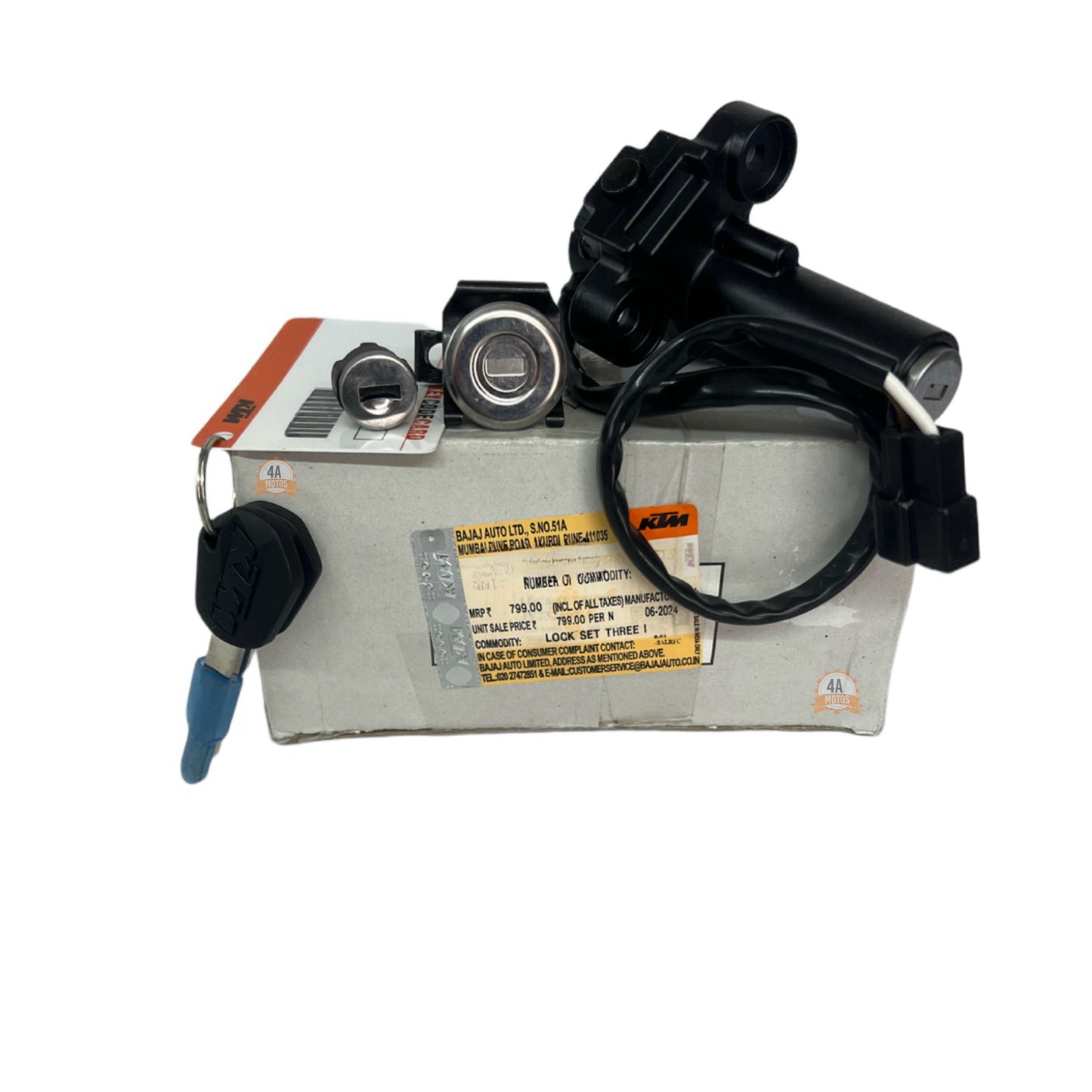 Kit Switch Ktm Duke Rc 200 Ag 3 En 1 Original Ktm