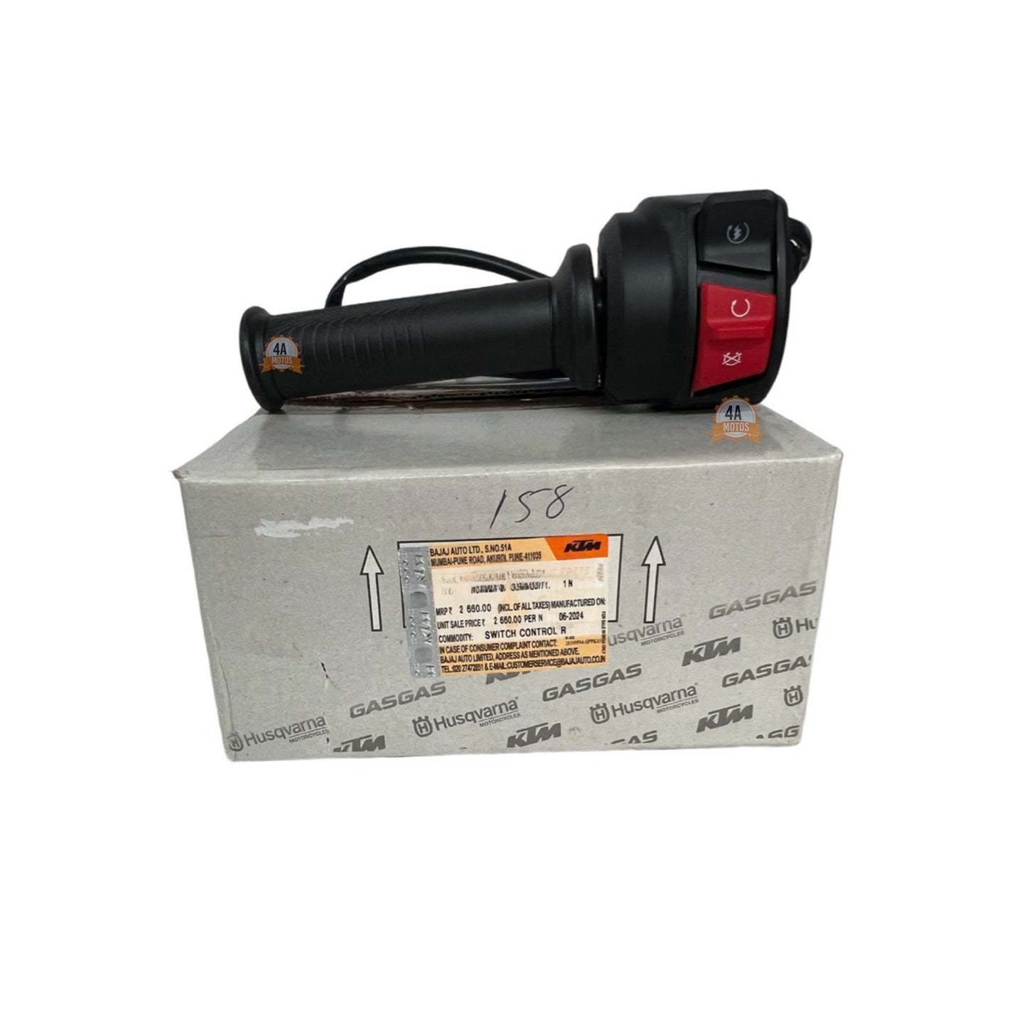 Comando Derecho Duke 390 G3 Original Ktm