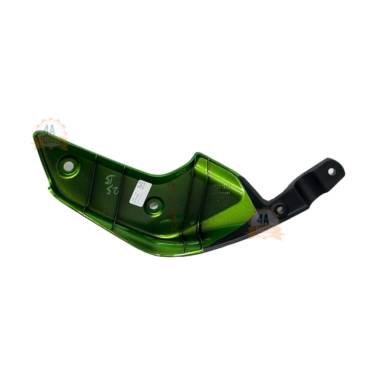 Cortaviento Izquierdo Verde Dominar 400 Touring