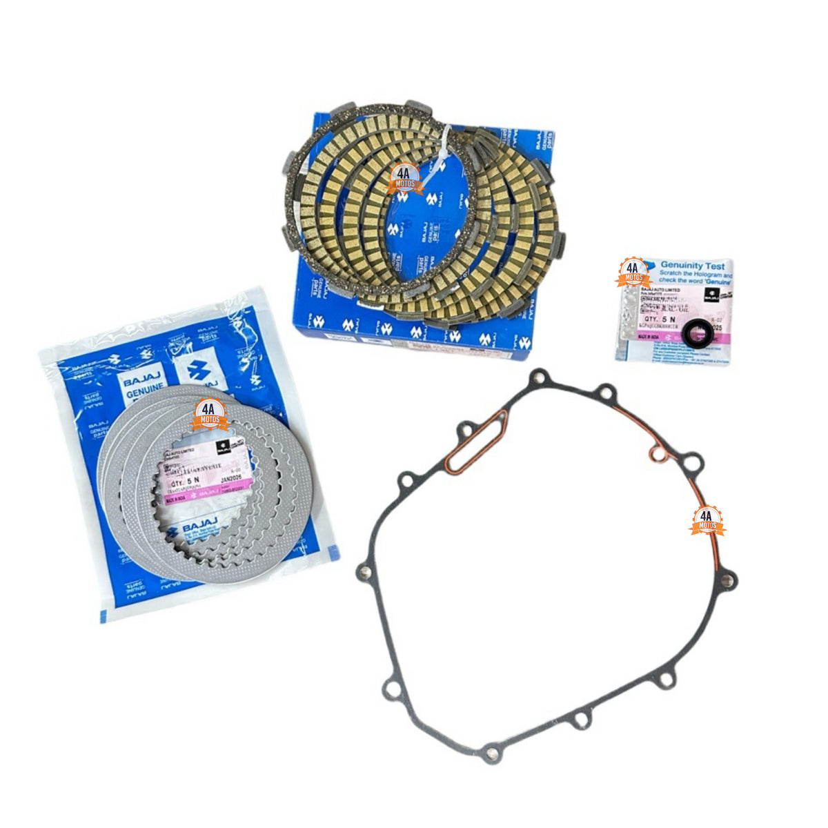 Kit Discos Clutch Ktm Duke 200 Ag /Ng /Rc /Wo /L Bajaj