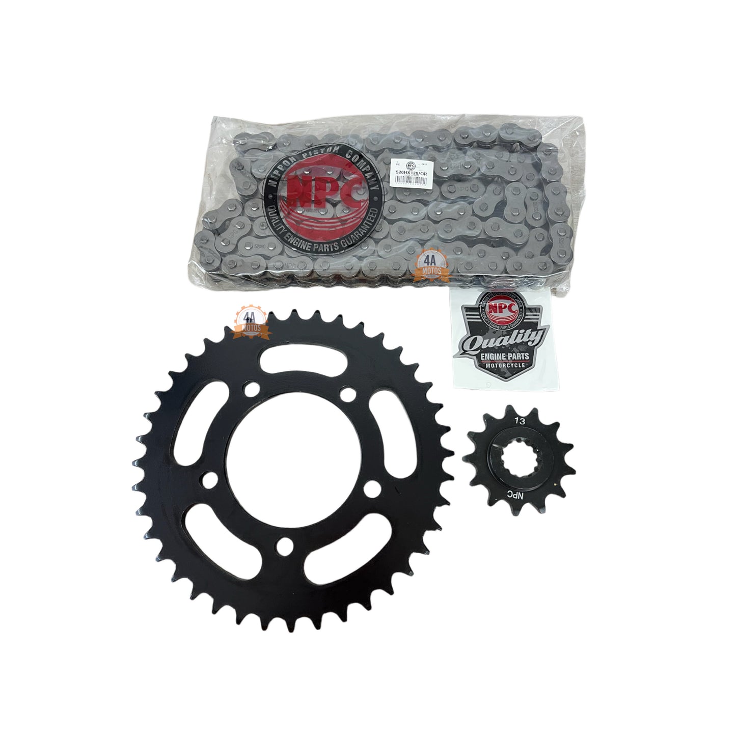Kit Arrastre Gixxer 250 Sf Reforzada Npc