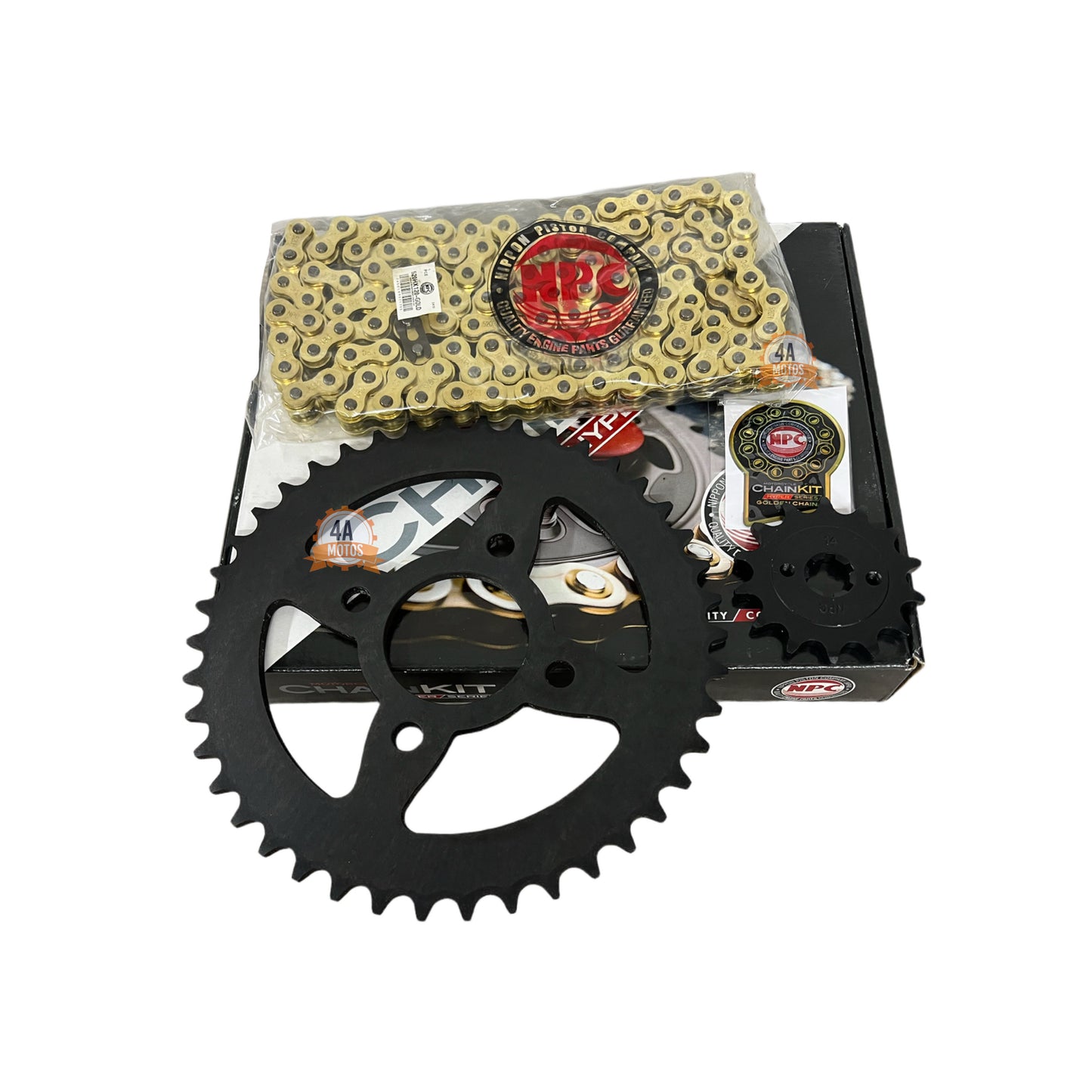 Kit Arrastre Duke 200 4 Huecos Dorada Reforzada NPC