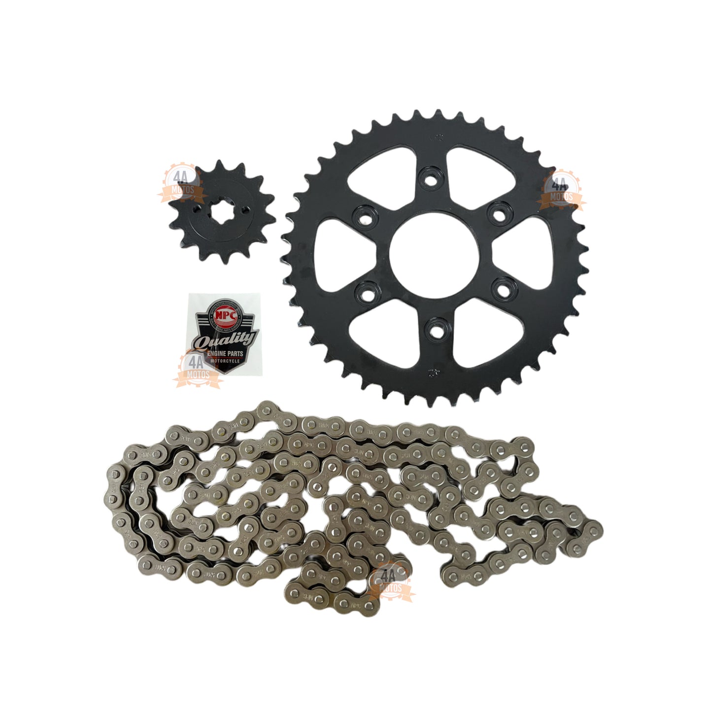 Kit Arrastre Npc Ktm Duke 200 Ag / Ng / Rc 6 Huecos
