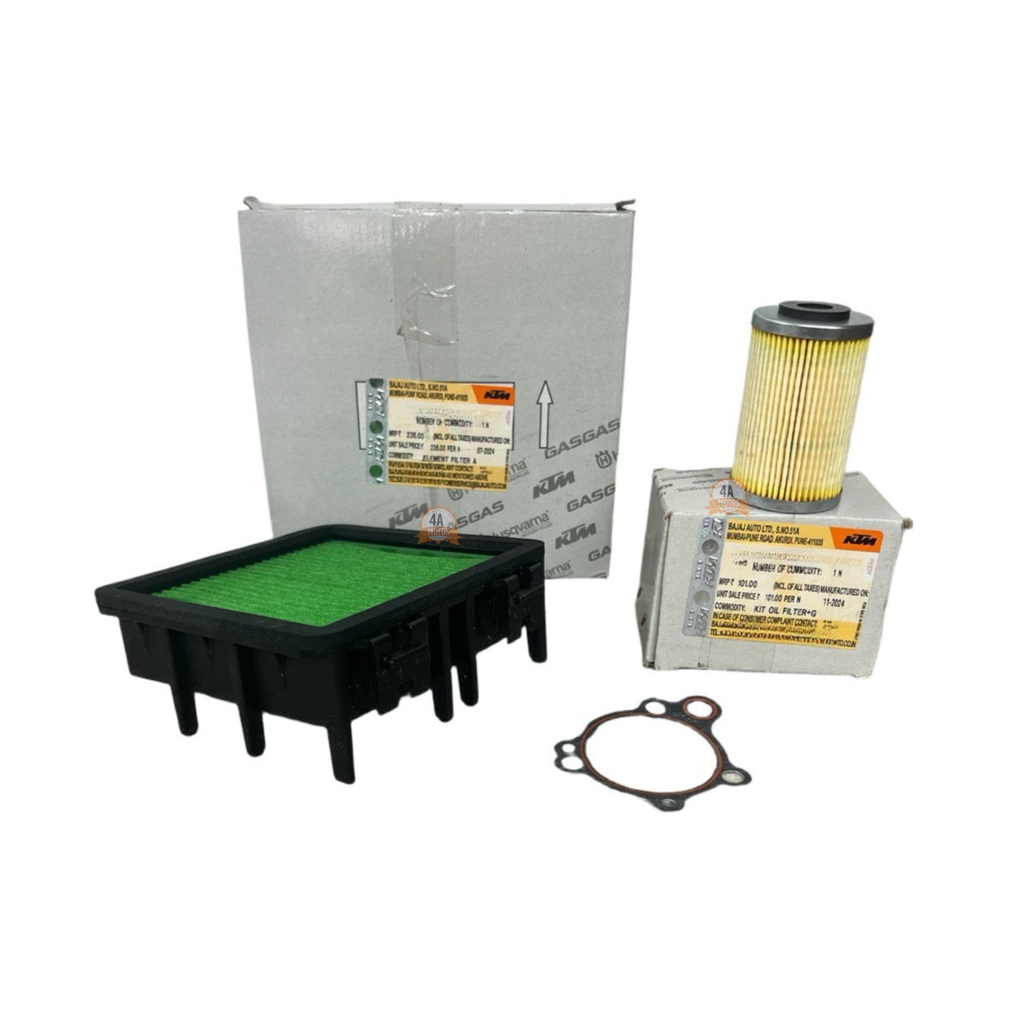 Kit Filtros Aire / Aceite KTM Duke 390 G3 Original
