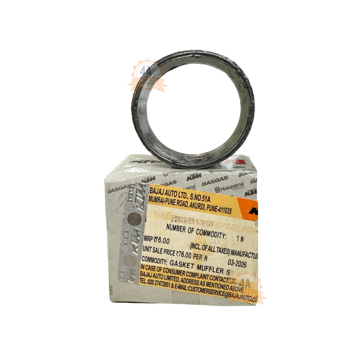 Empaque Conector Salida Ktm Adventure 250 / 390