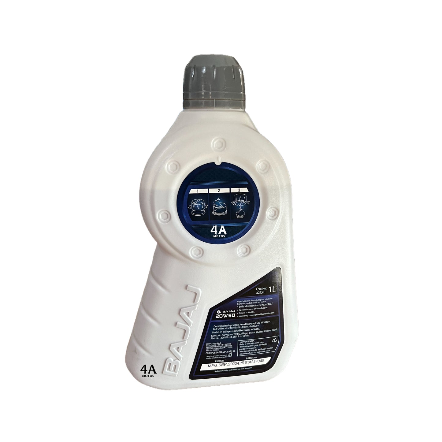 Aceite Bajaj 20w50 1 Litro