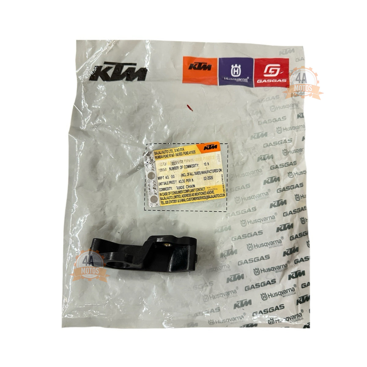 Guía Cadena Trasera Ktm Adventure 250 / 390 Original Ktm