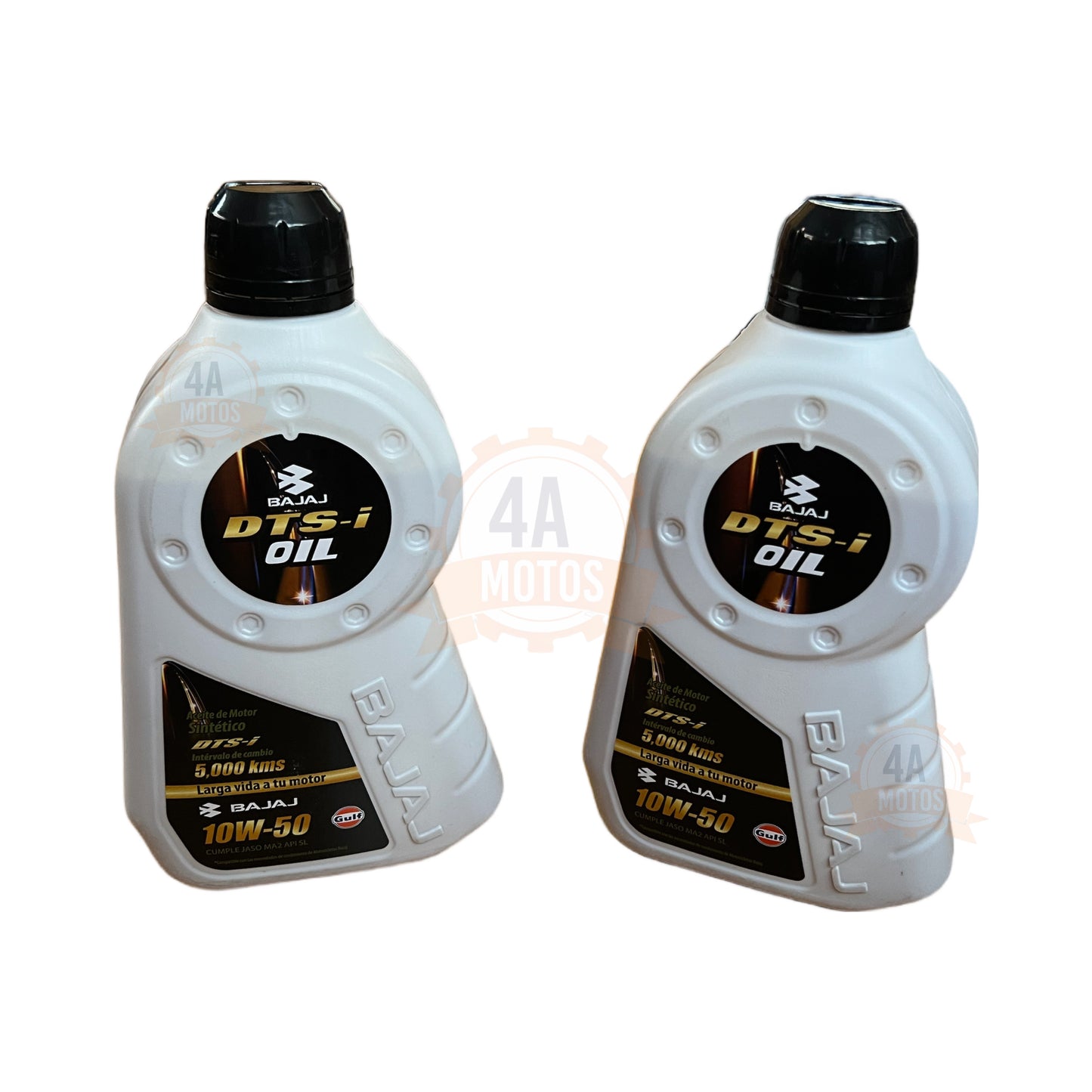 Combo 2 Aceite Bajaj 10w50 1 Litro