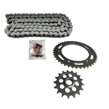 Kit Arrastre Tvs Apache 310 Race Con Cadena Did Negra