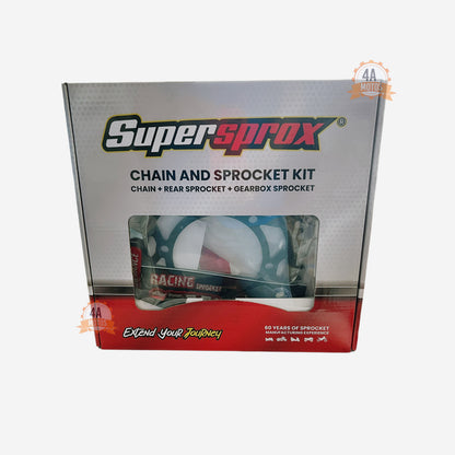 Kit Plato Y Piñón Kawasaki Ninja 400 Original Super Sprox